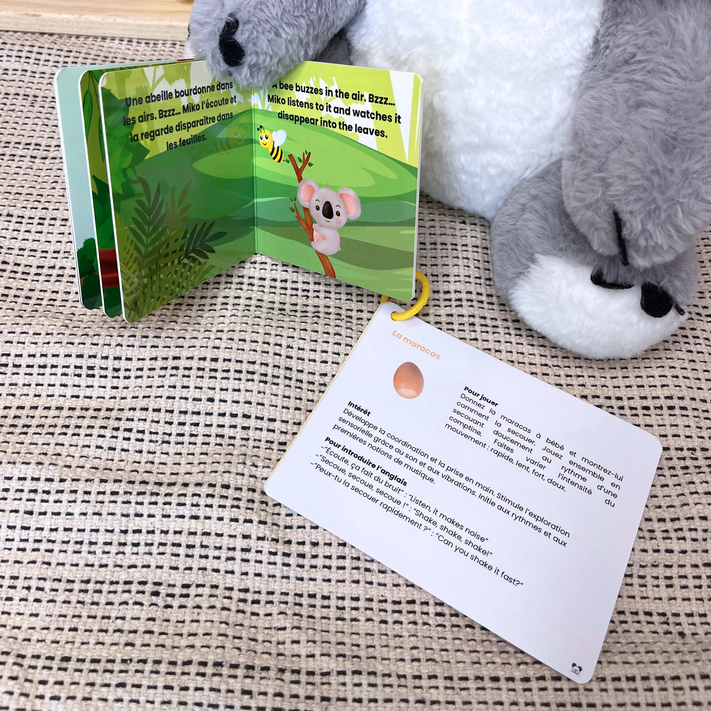 Box bébé montessori bilingue 6-9 mois