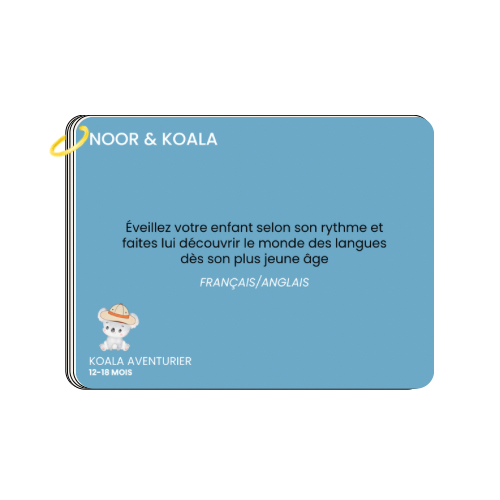 KIT DE JEU 12-18 Mois Koala Aventurier