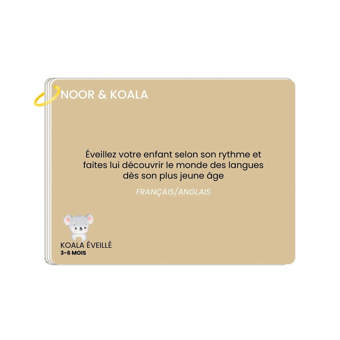 KIT 3-6 MOIS - Koala Éveillé Noor & Koala Kit de jeu