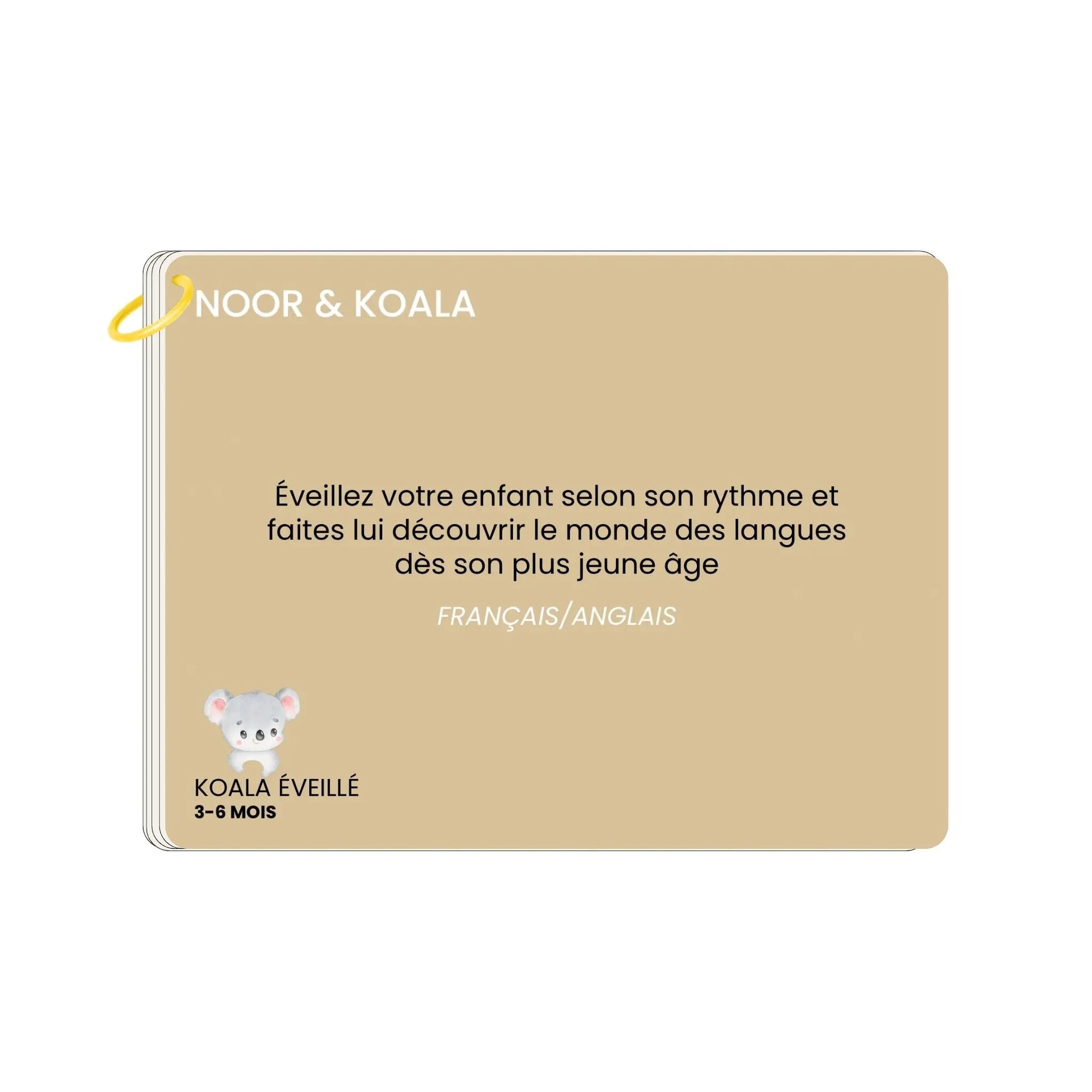 KIT 3-6 MOIS - Koala Éveillé Noor & Koala Kit de jeu