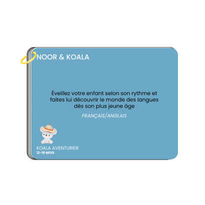 KIT DE JEU 12-18 Mois Koala Aventurier