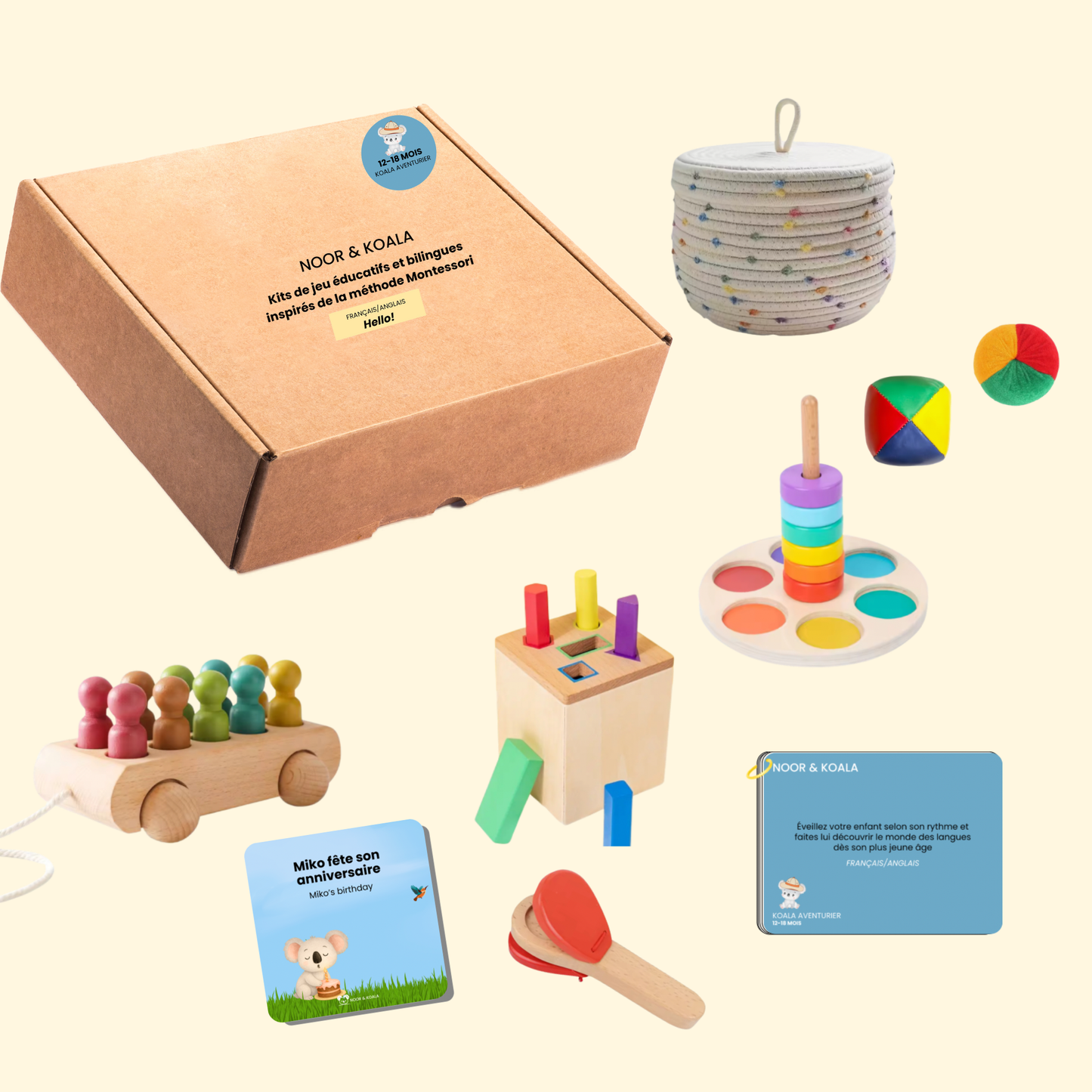 KIT DE JEU 12-18 Mois Koala Aventurier
